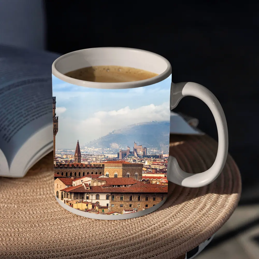 Palazzo Vecchio Tower Florence Italy Skyline – Mugs