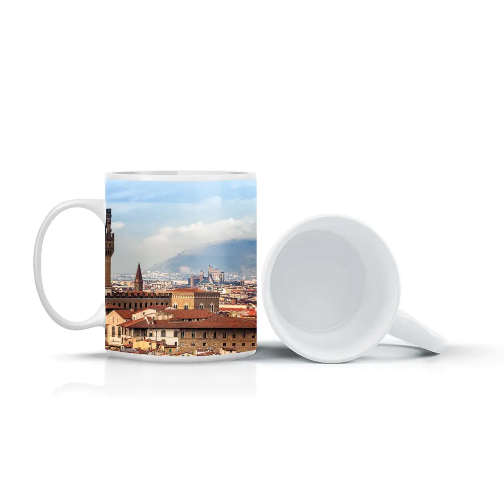 Palazzo Vecchio Tower Florence Italy Skyline – Mugs
