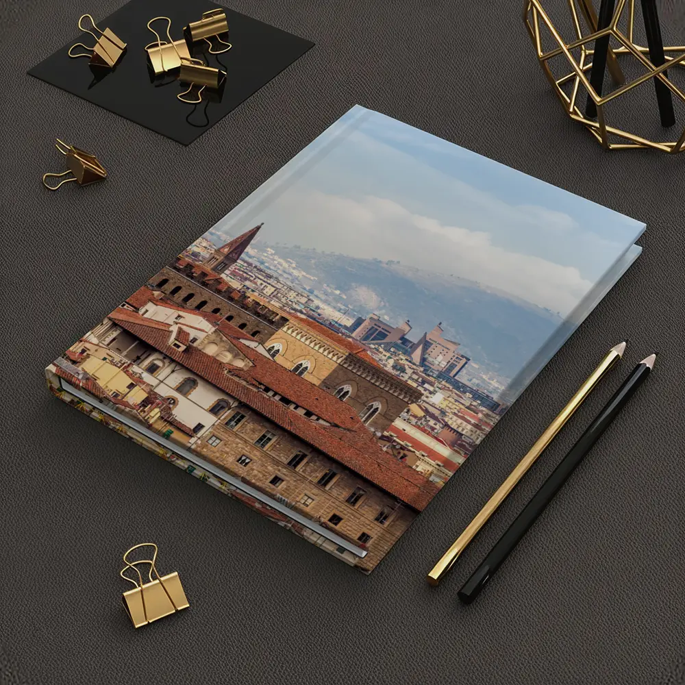 Palazzo Vecchio Tower Florence Italy Skyline – Notebooks