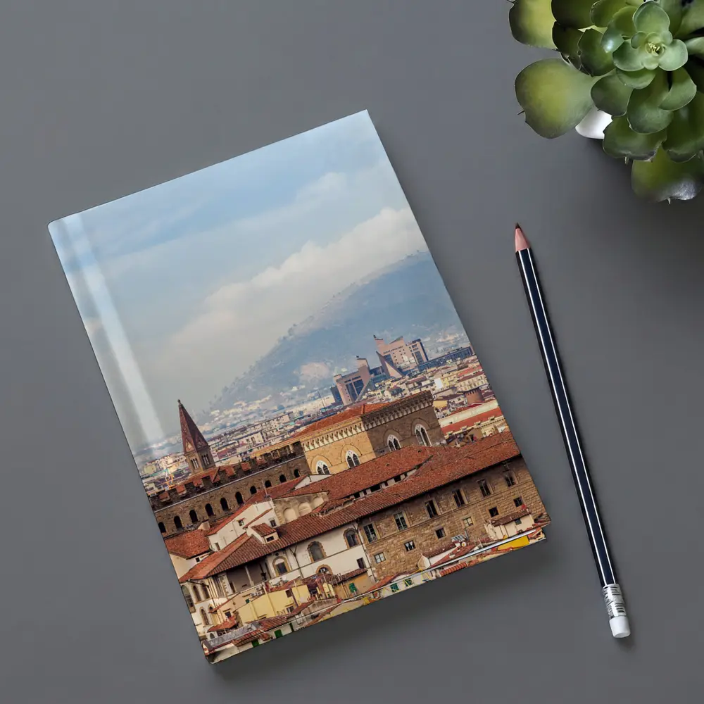 Palazzo Vecchio Tower Florence Italy Skyline – Notebooks