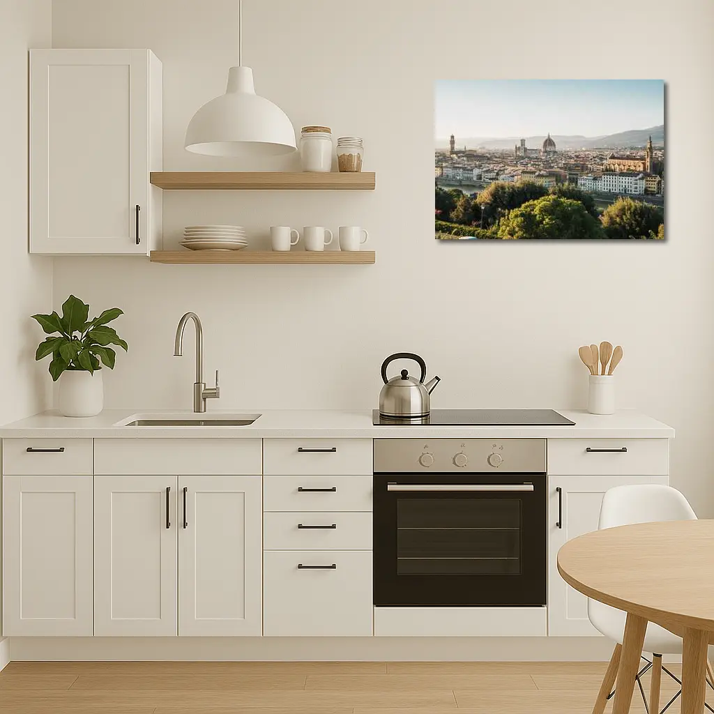Florence Skyline Cathedral Dome Italy View – Wall Art