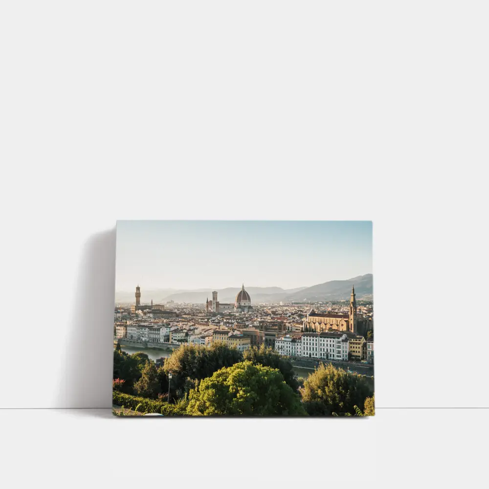 Florence Skyline Cathedral Dome Italy View – Wall Art