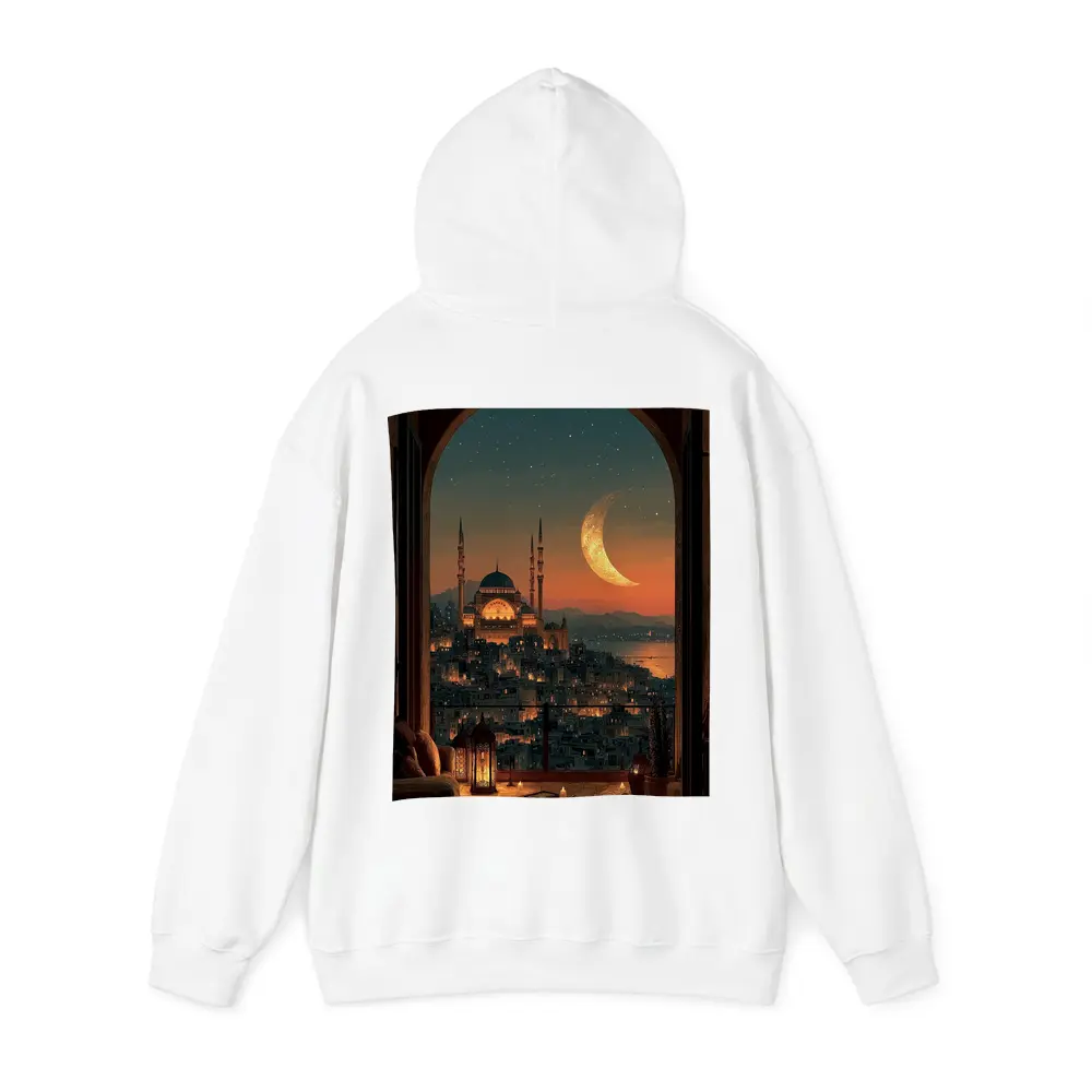 Istanbul Mosque Crescent Moon Night Sky – Hoodies