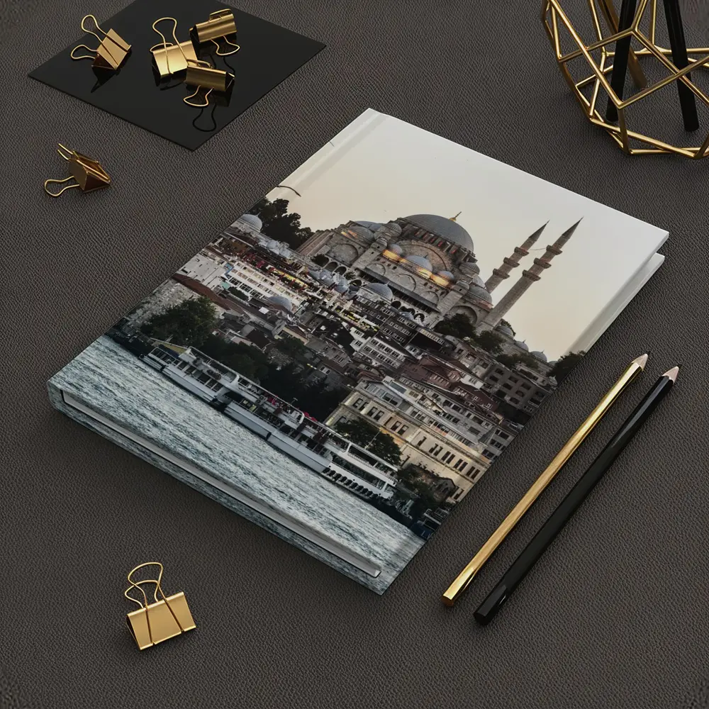 Suleymaniye Mosque Istanbul Bosphorus Waterfront View – Notebooks