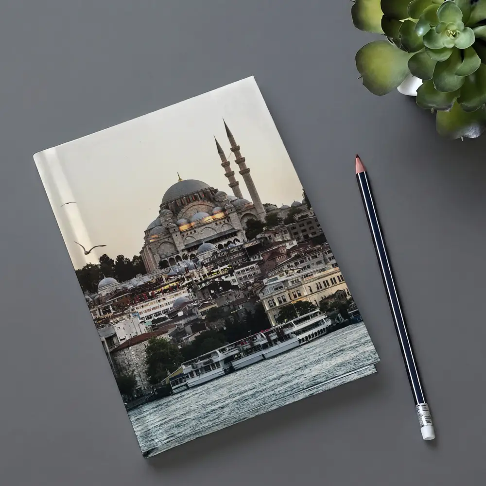 Suleymaniye Mosque Istanbul Bosphorus Waterfront View – Notebooks
