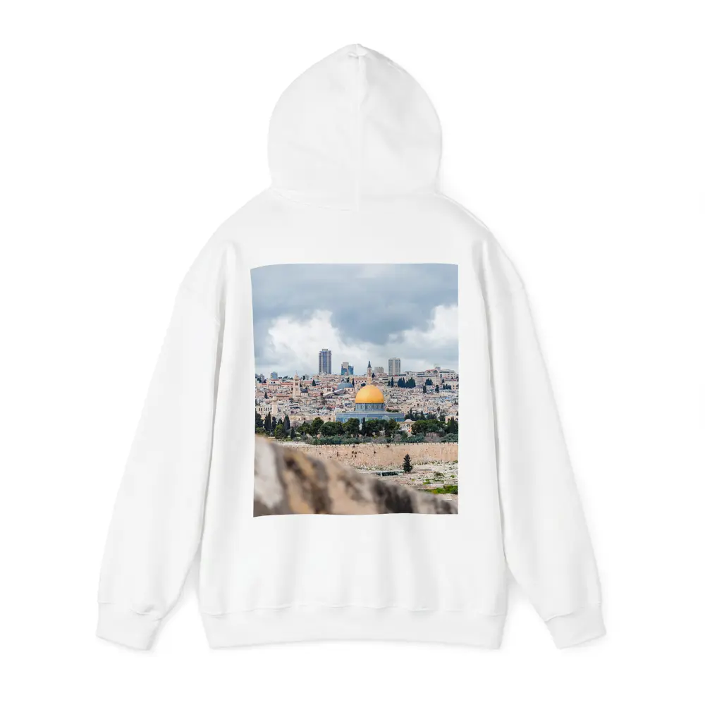 Dome of the Rock Jerusalem City Skyline – Hoodies