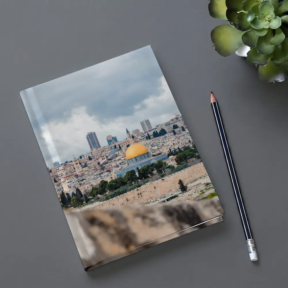 Dome of the Rock Jerusalem City Skyline – Notebooks