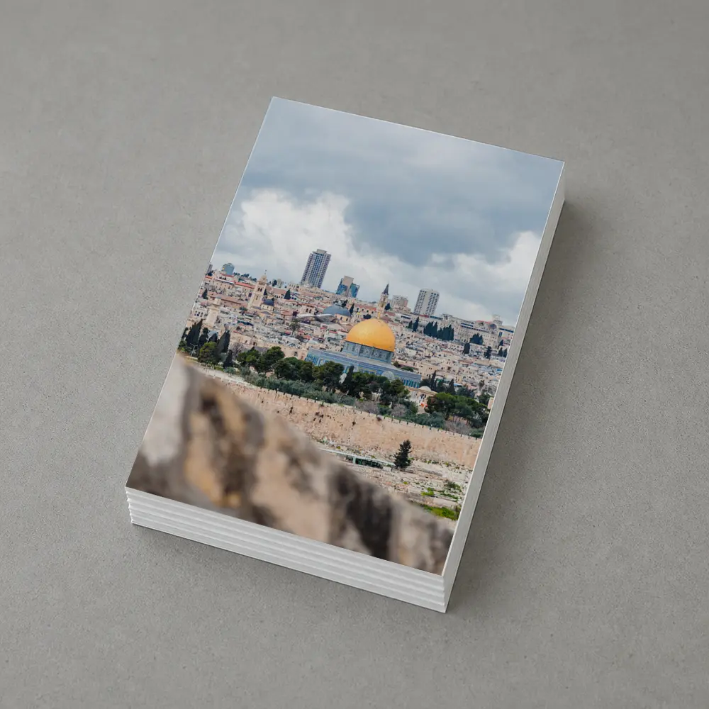 Dome of the Rock Jerusalem City Skyline – Postcards
