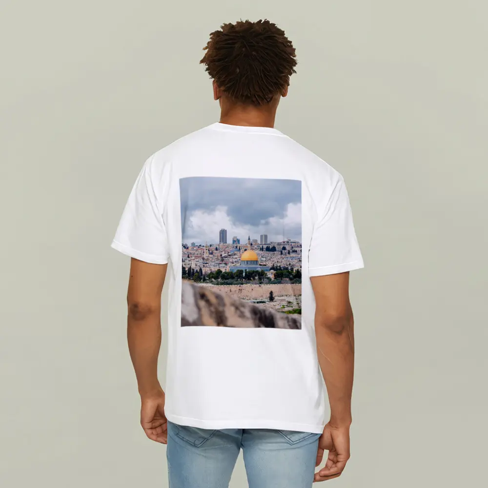 Dome of the Rock Jerusalem City Skyline – T-Shirts
