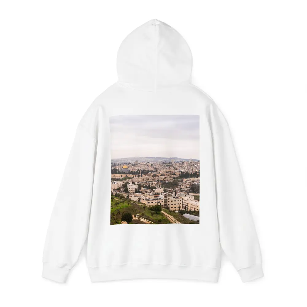 Jerusalem Old City Skyline Dome Rock – Hoodies