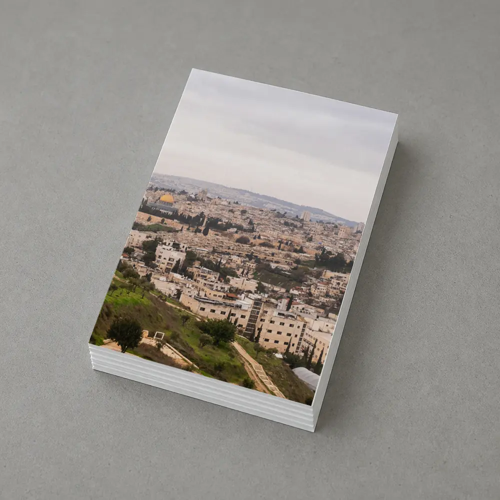 Jerusalem Old City Skyline Dome Rock – Postcards