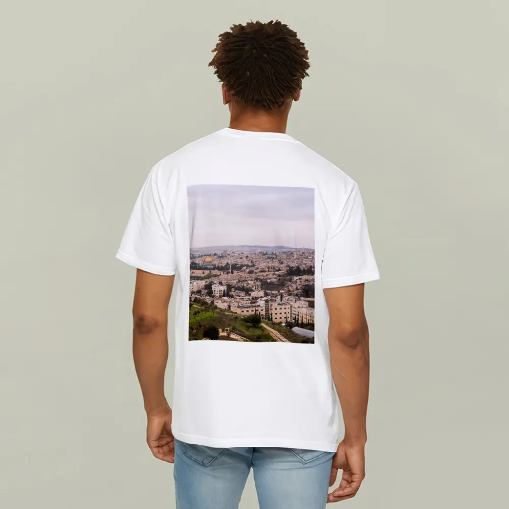 Jerusalem Old City Skyline Dome Rock – T-Shirts