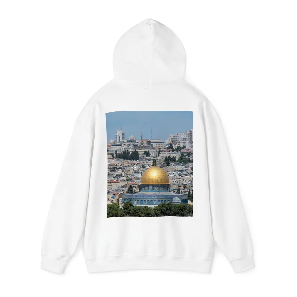 Dome of the Rock Jerusalem City Skyline – Hoodies
