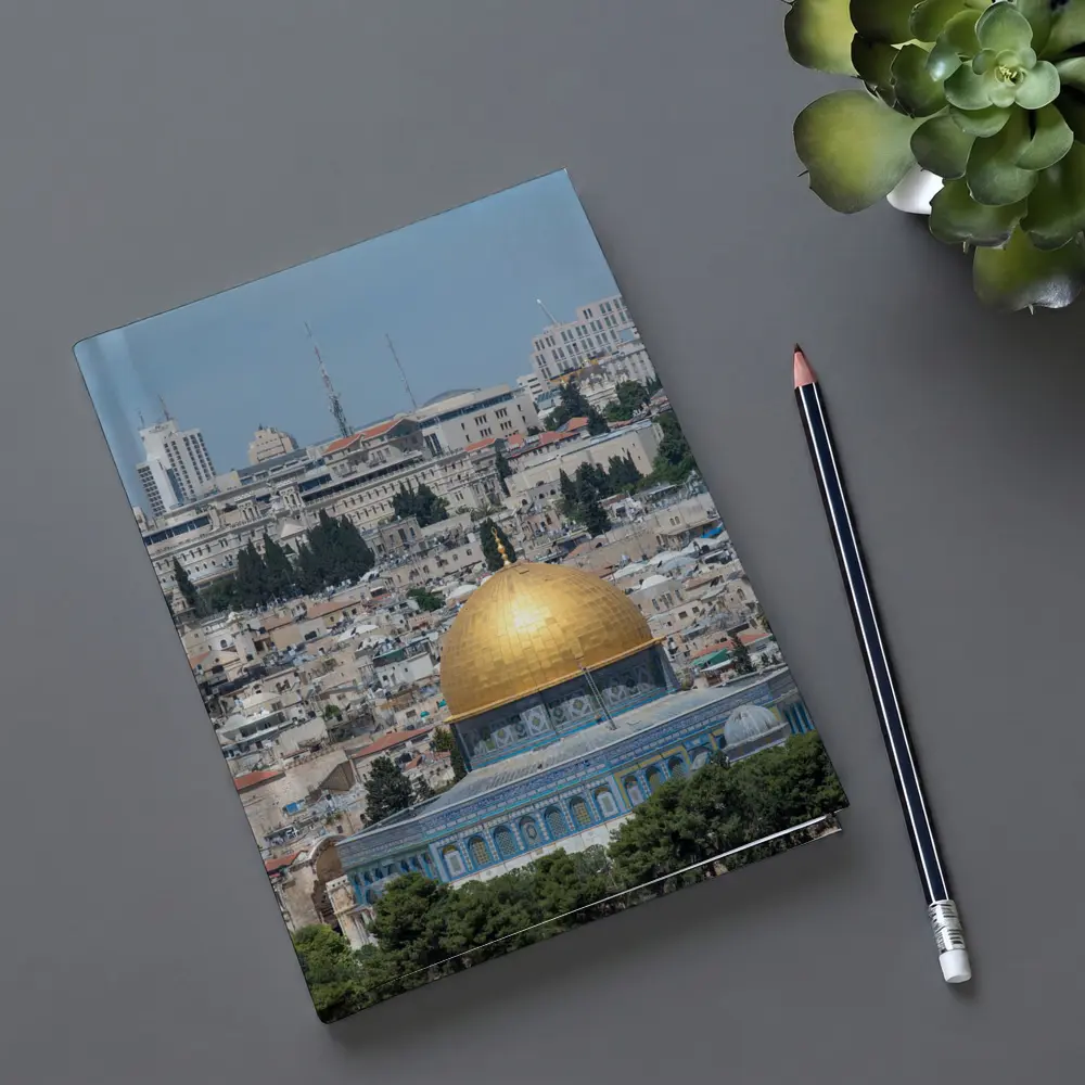 Dome of the Rock Jerusalem City Skyline – Notebooks