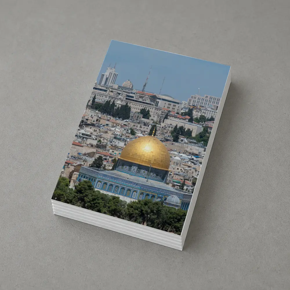 Dome of the Rock Jerusalem City Skyline – Postcards