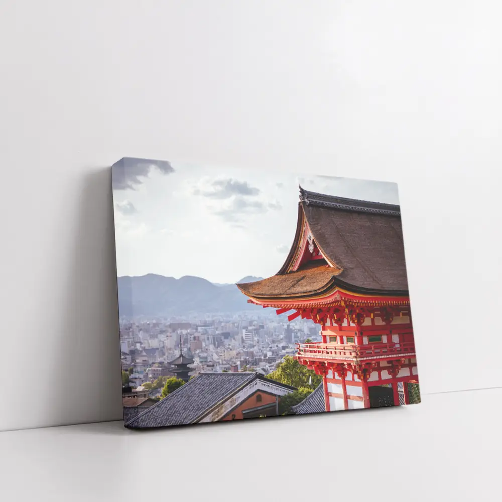 Kiyomizu Temple Gate Kyoto City View – Wall Art