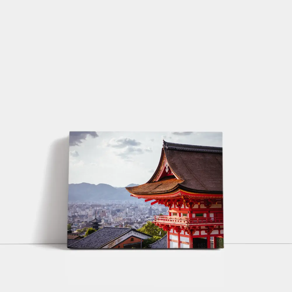 Kiyomizu Temple Gate Kyoto City View – Wall Art