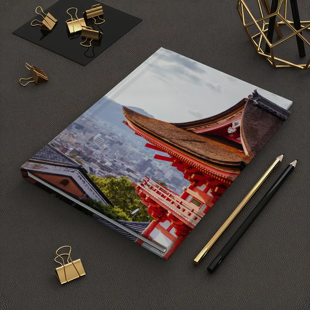 Kiyomizu Temple Gate Kyoto City View – Notebooks