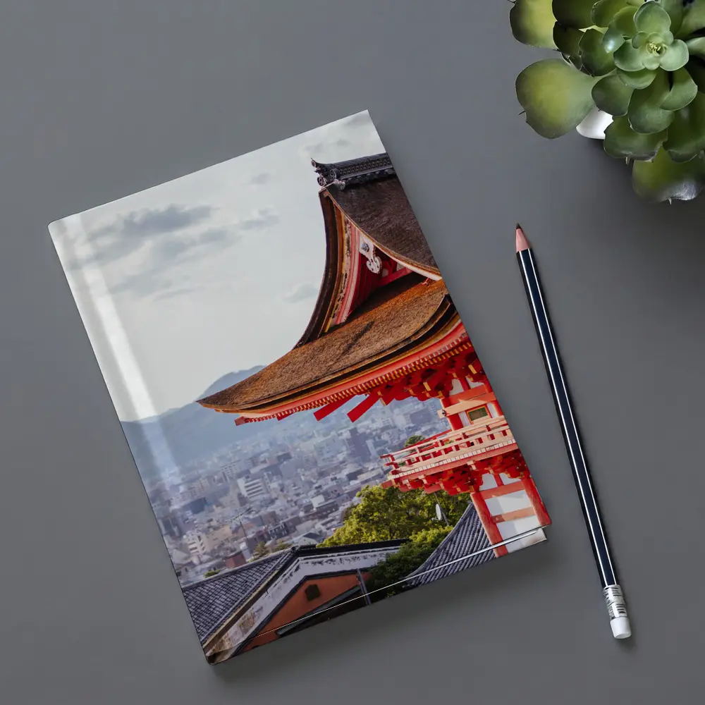 Kiyomizu Temple Gate Kyoto City View – Notebooks