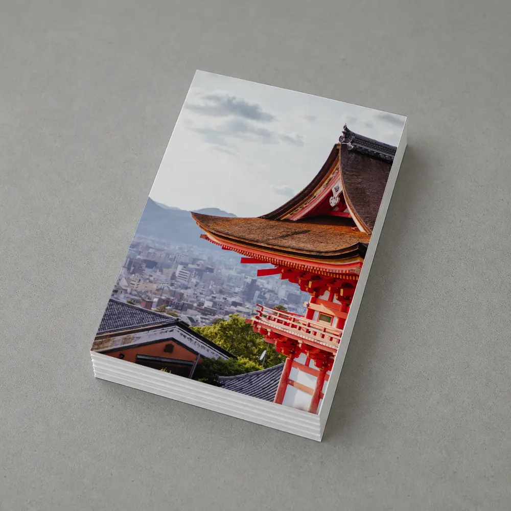 Kiyomizu Temple Gate Kyoto City View – Postcards