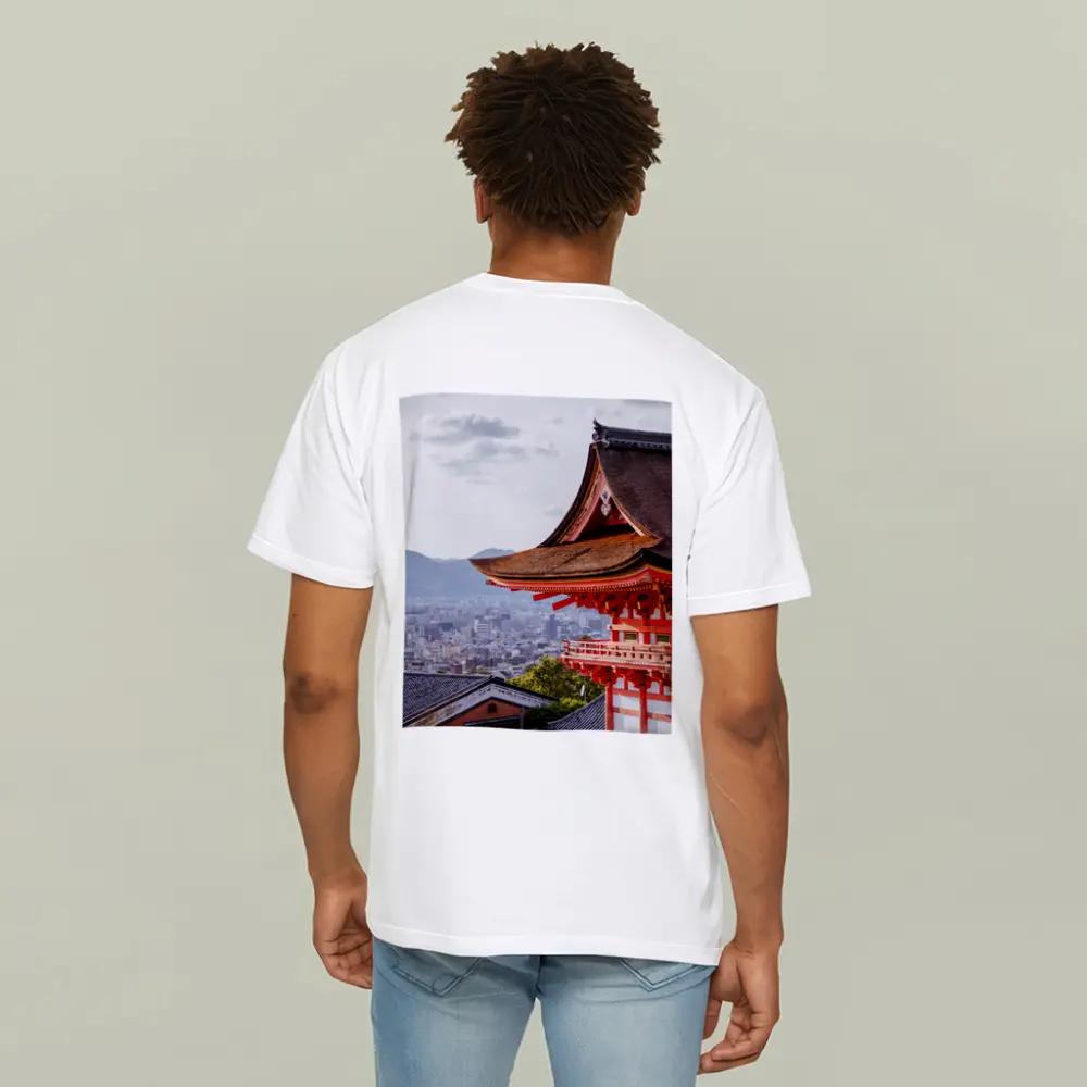 Kiyomizu Temple Gate Kyoto City View – T-Shirts