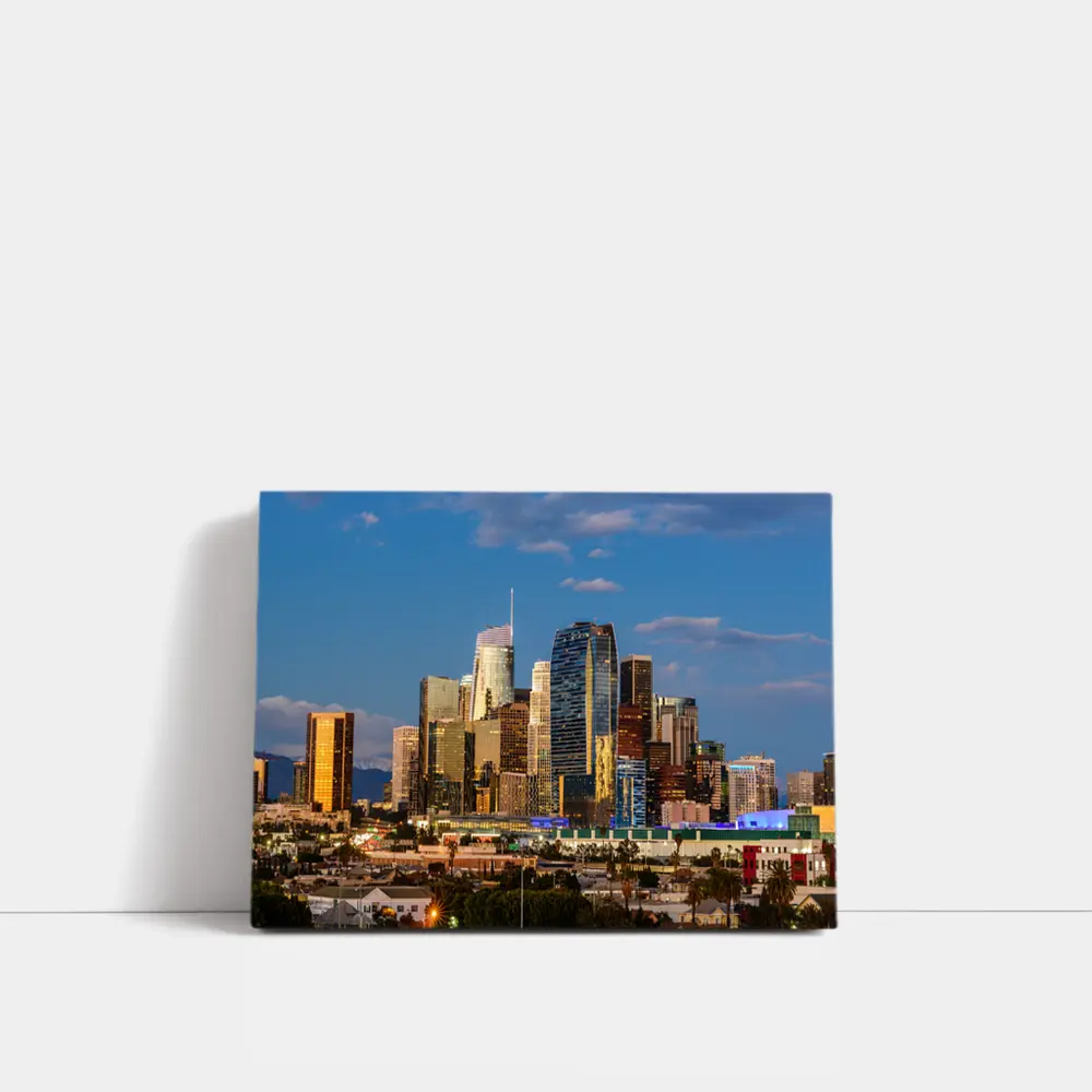 Los Angeles Downtown Skyline at Dusk – Wall Art