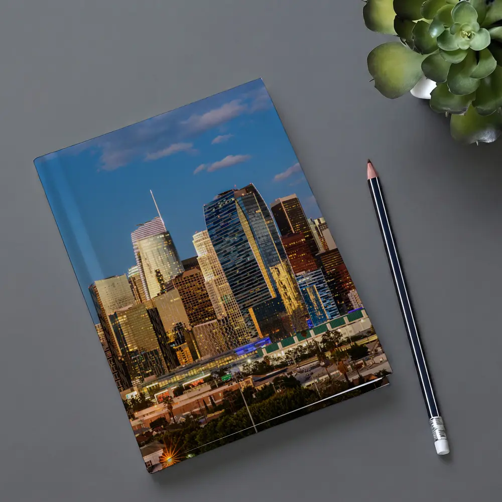 Los Angeles Downtown Skyline at Dusk – Notebooks