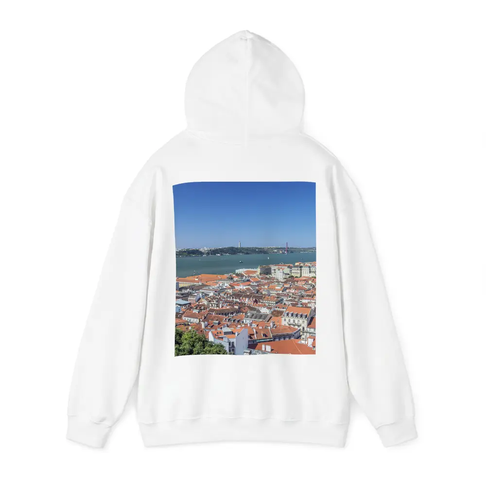Lisbon City Skyline Tagus River Portugal – Hoodies