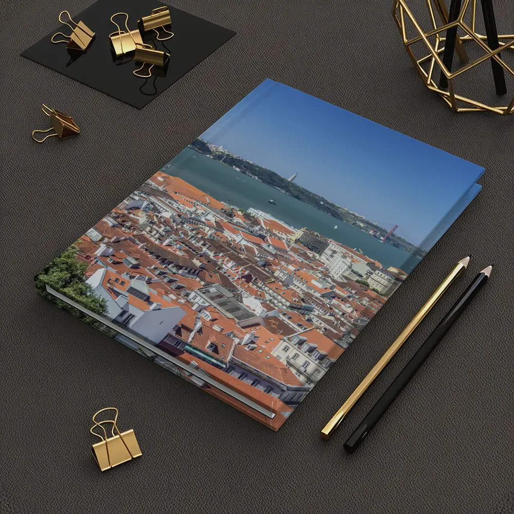 Lisbon City Skyline Tagus River Portugal – Notebooks