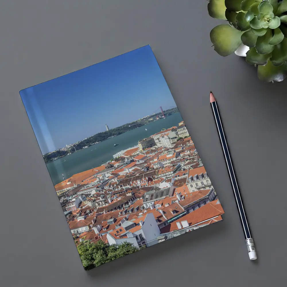 Lisbon City Skyline Tagus River Portugal – Notebooks