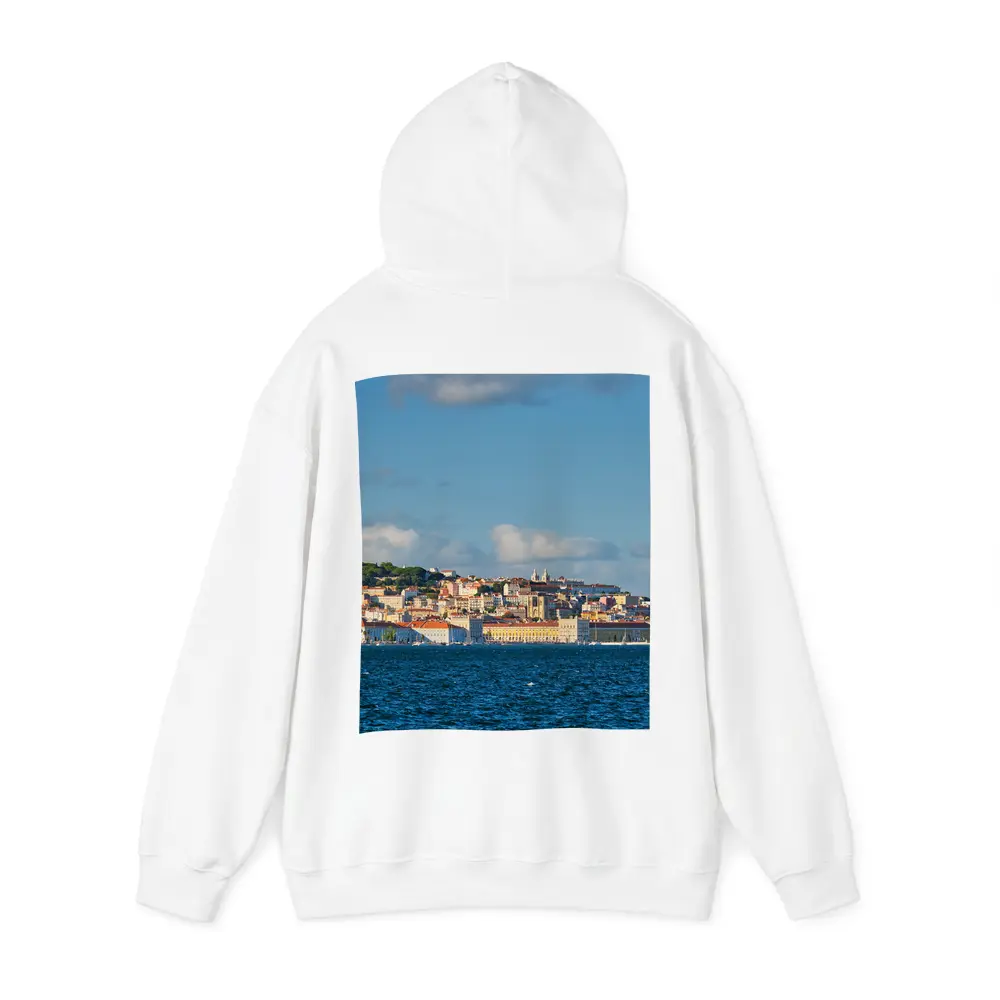 Lisbon Skyline View From Tagus River – Hoodies