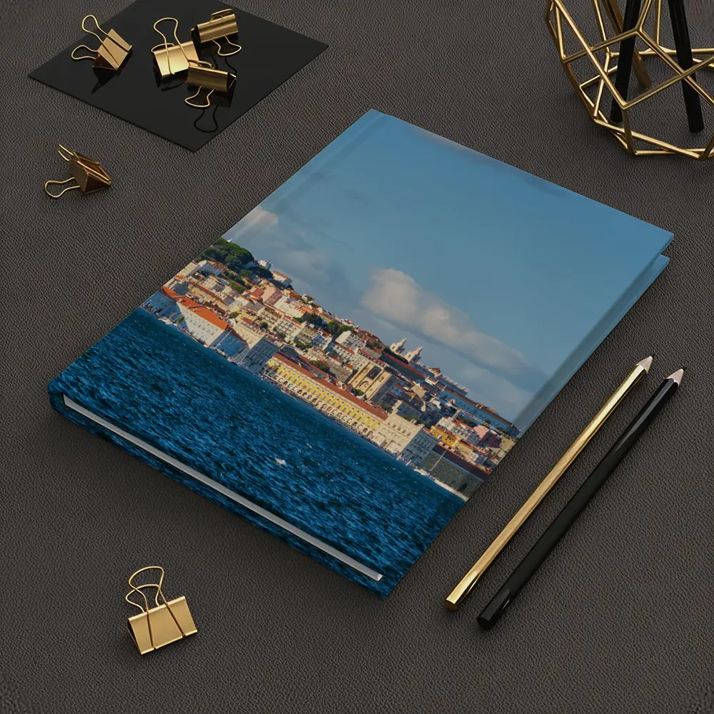 Lisbon Skyline View From Tagus River – Notebooks