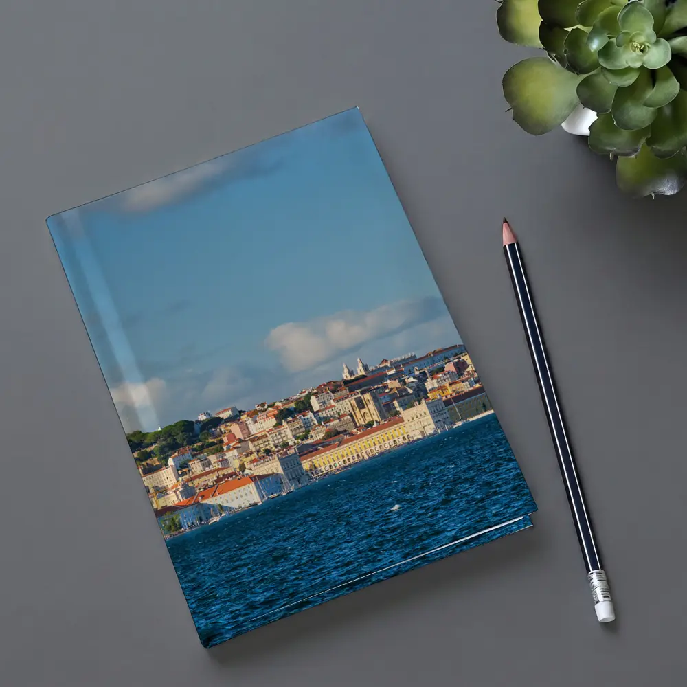 Lisbon Skyline View From Tagus River – Notebooks