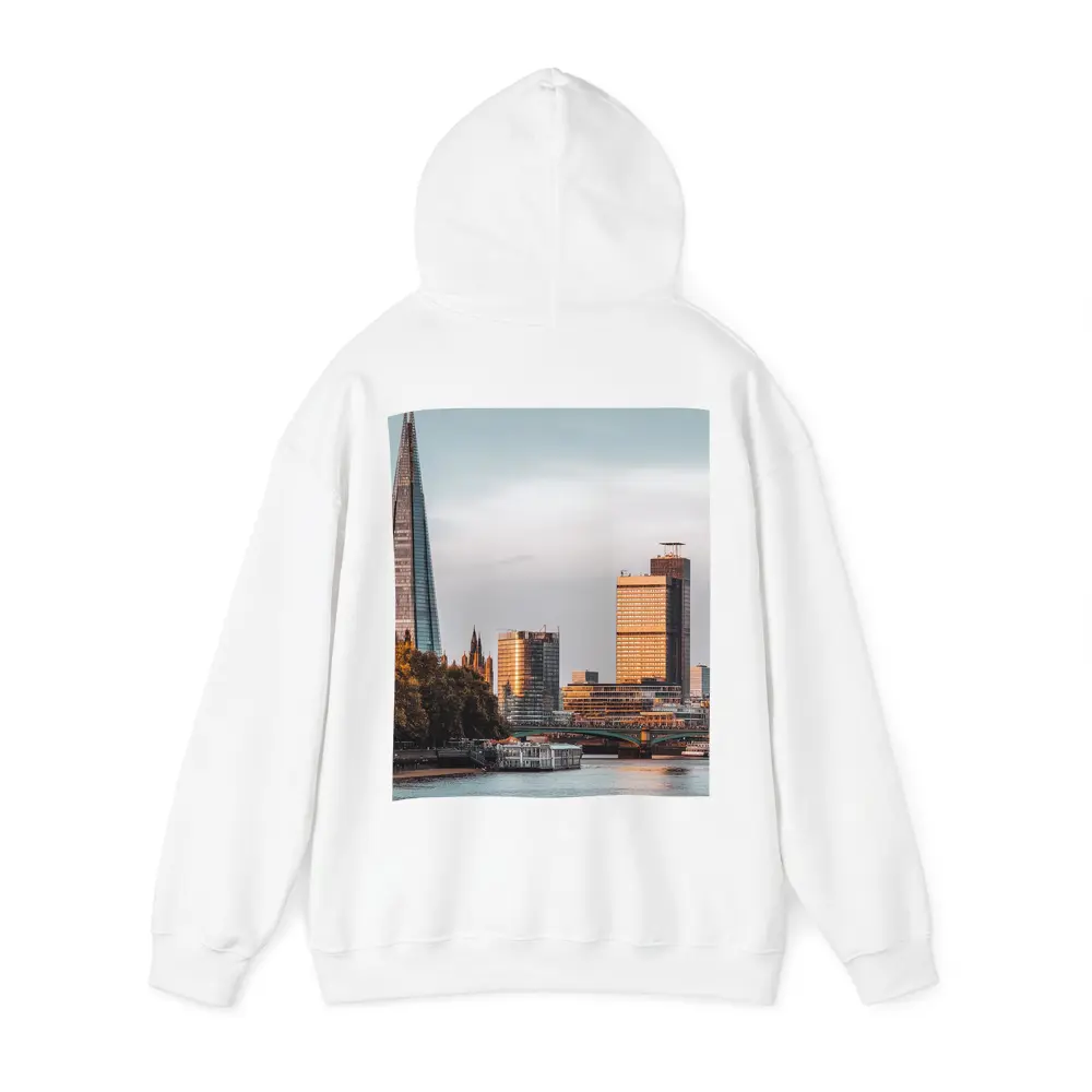 London Skyline Thames River Golden Hour – Hoodies