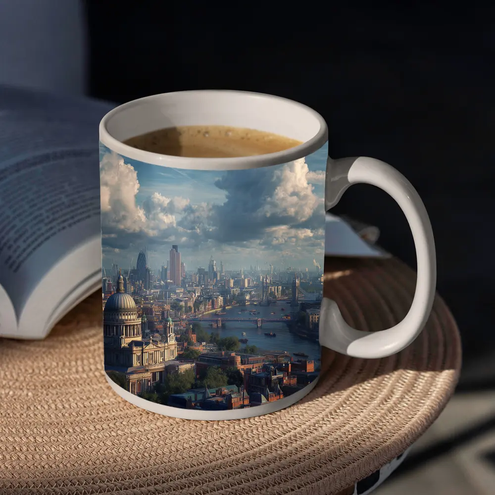London Skyline St Pauls Cathedral River Thames – Mugs