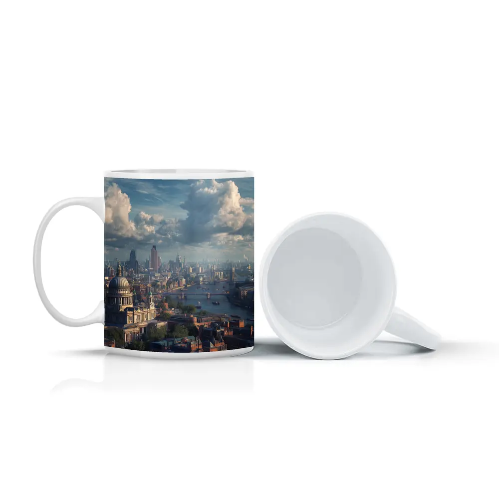 London Skyline St Pauls Cathedral River Thames – Mugs
