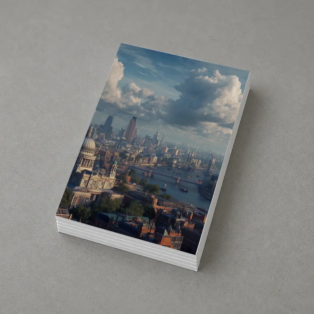 London Skyline St Pauls Cathedral River Thames – Postcards