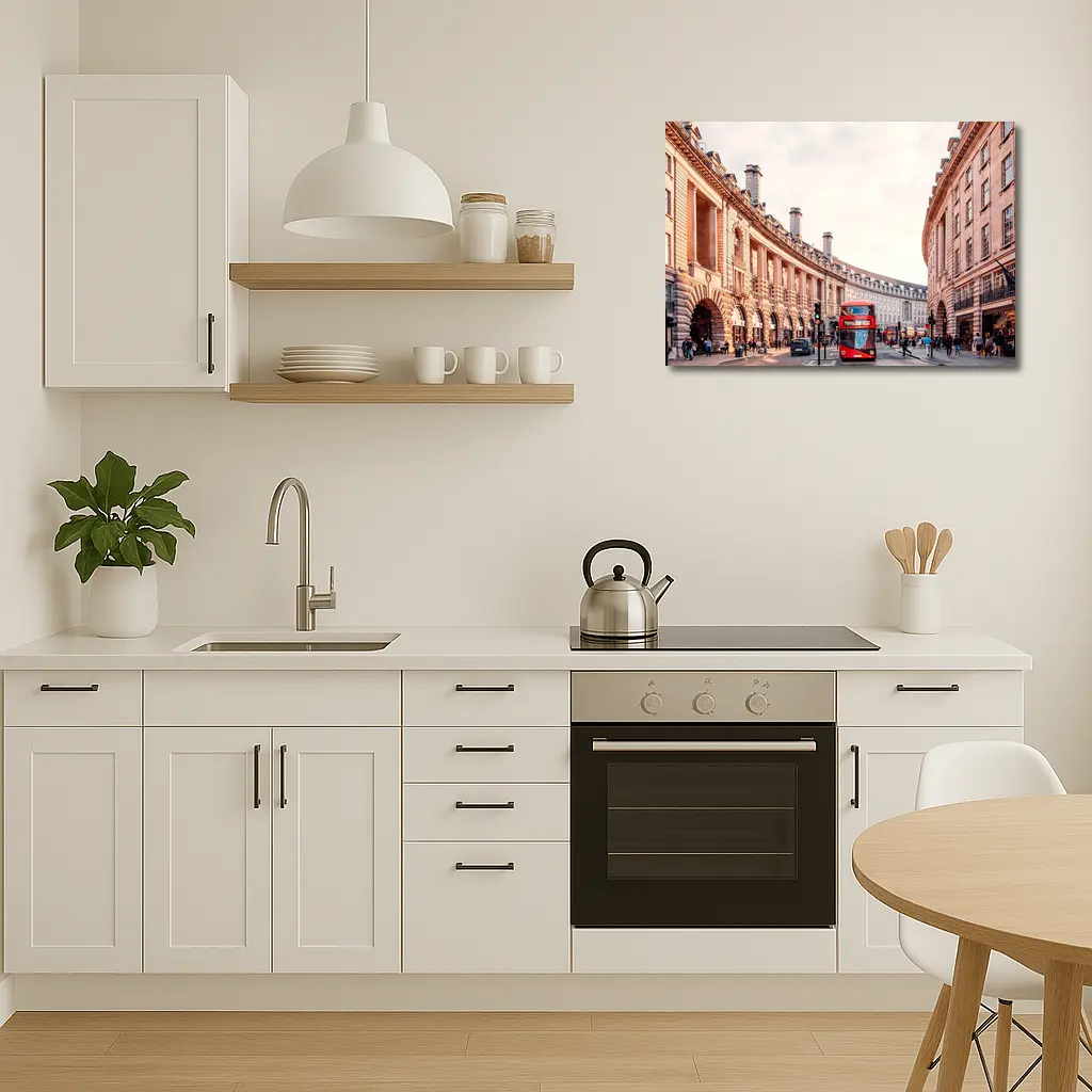 Regent Street London Red Double Decker Bus – Wall Art