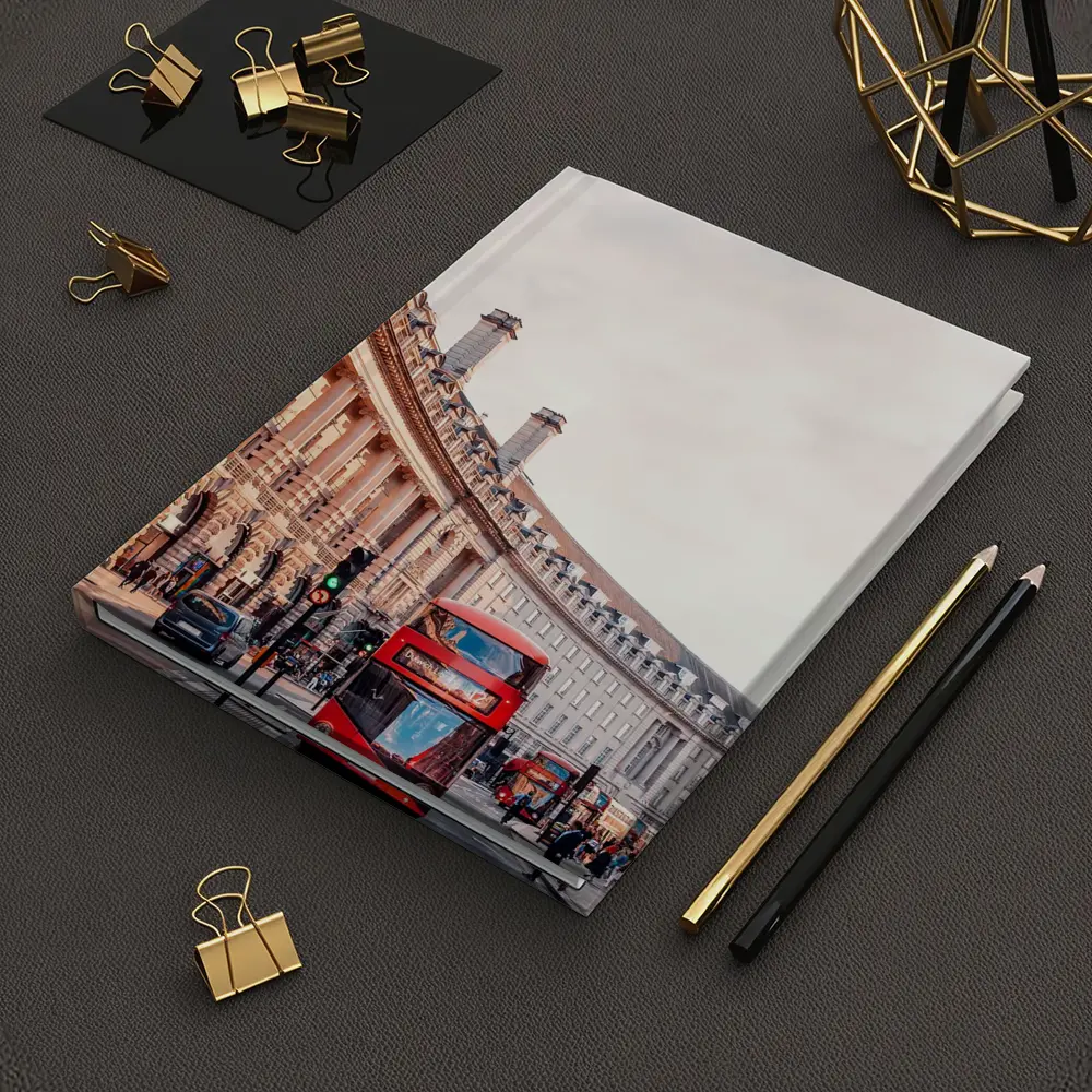 Regent Street London Red Double Decker Bus – Notebooks
