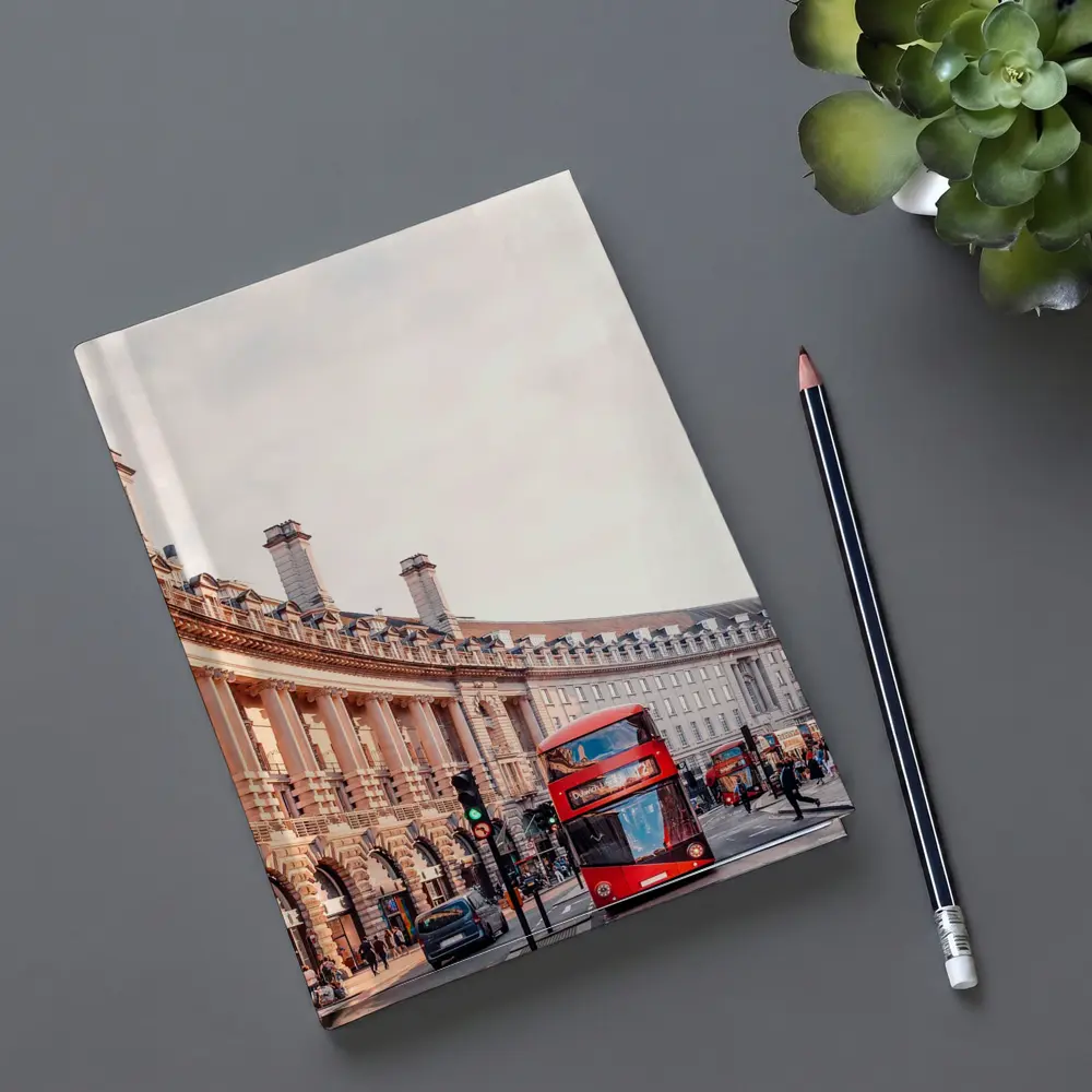 Regent Street London Red Double Decker Bus – Notebooks