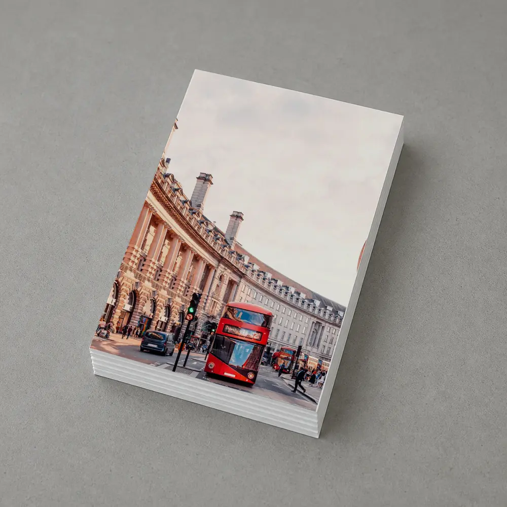 Regent Street London Red Double Decker Bus – Postcards