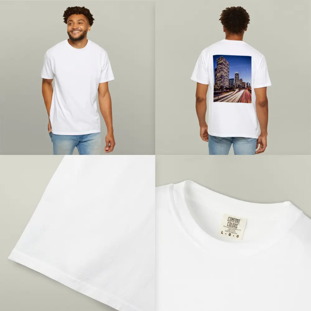 Los Angeles Downtown Skyline Highway Light Trails – T-Shirts