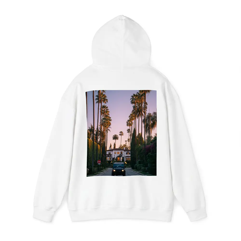 Hummer SUV Beverly Hills Palm Tree Street – Hoodies
