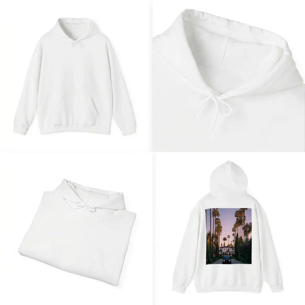 Hummer SUV Beverly Hills Palm Tree Street – Hoodies