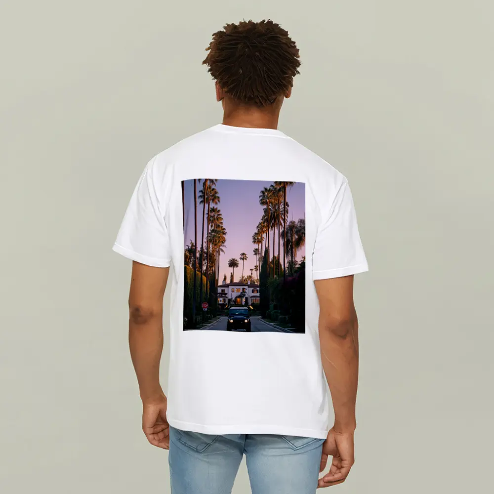 Hummer SUV Beverly Hills Palm Tree Street – T-Shirts