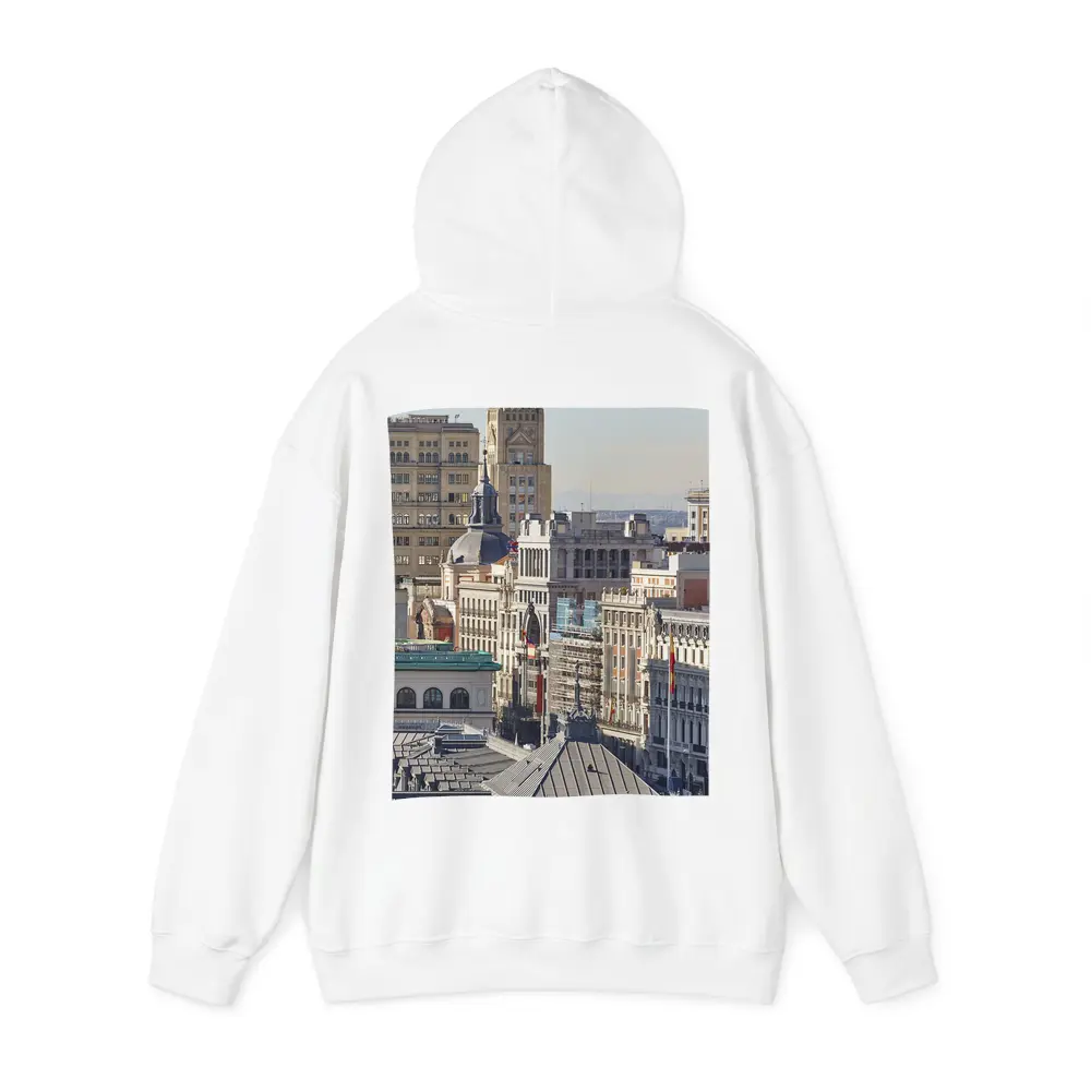 Madrid City Skyline Rooftop Architecture Spain – Hoodies