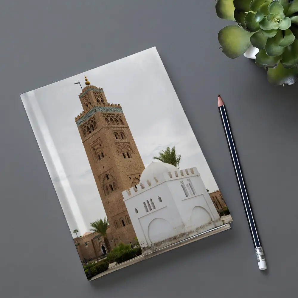 Koutoubia Mosque Minaret Marrakech Morocco Sky – Notebooks
