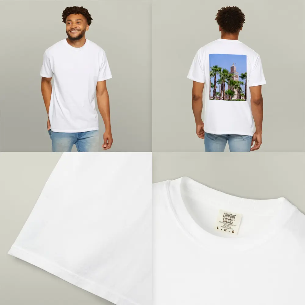 Koutoubia Mosque Minaret Palm Trees Marrakech – T-Shirts