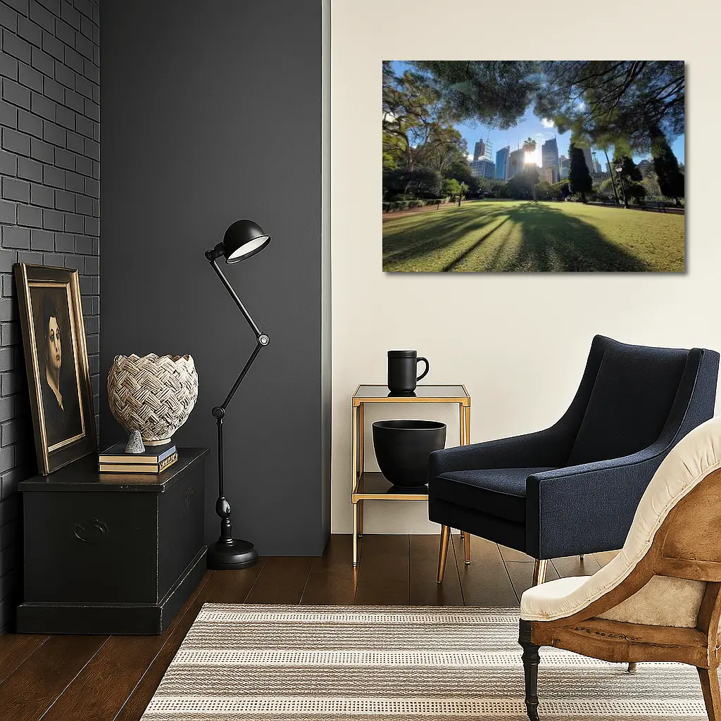 Sydney CBD Skyline Royal Botanic Garden – Wall Art