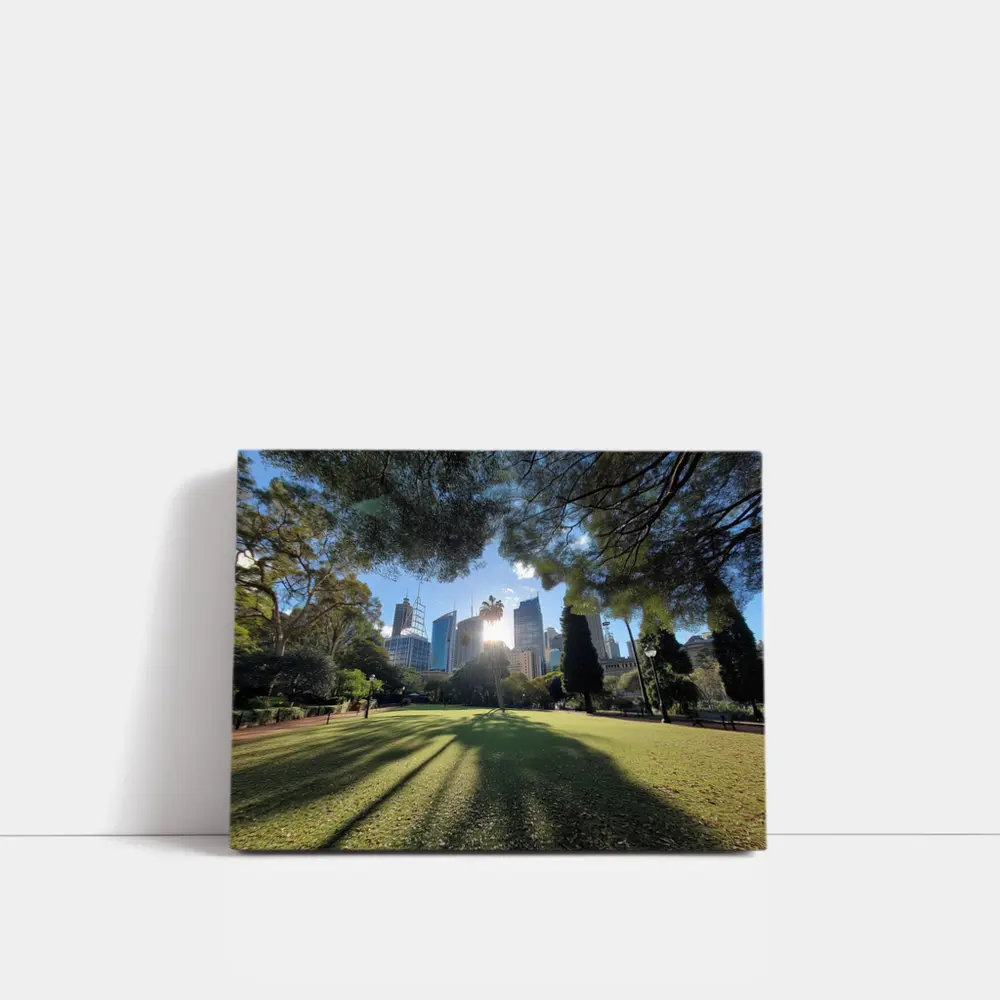 Sydney CBD Skyline Royal Botanic Garden – Wall Art